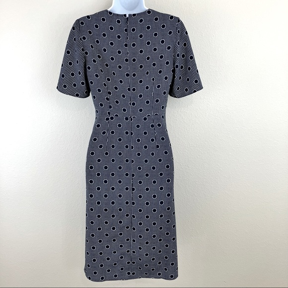 Ann Taylor Factory Twist Detail Midi Dress - Picture 3 of 6